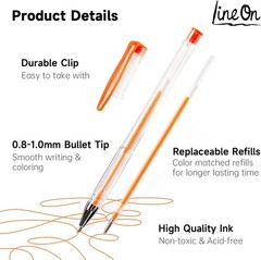 Artistic 100 Gel Pens Set with Refills: Non-Toxic & Smooth for Color Lovers