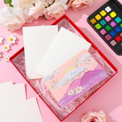 30 Sets Blank Watercolor Cards with Envelopes, 140lb/300GSM Cotton Watercolor