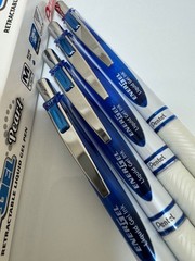 4 Pentel EnerGel Pearl Gel Pens Blue Ink BLN77PW-C New loose 0.7MM NEEDLE TIP