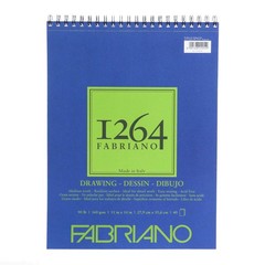 Fabriano 1264 Drawing Pad, 11″ x 14″, 90 lb. 11 x 14