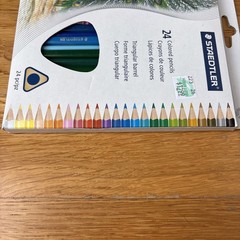 Staedtler Triangular Colored Pencils Easy Grip Soft Blendable Bright Colors