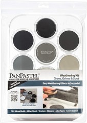 Artist Pastels by GOLDEN, Greys, Grime & Soot Set, 7 Color, Profess…