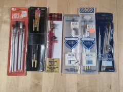 Older Value Pack Paintbrush Lot American Painter, Craftint, Portfolio, Plaid