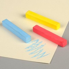 Quartet Alphacolor Soft Square Pastels, Multi-Colored, 24 Pastels per Set