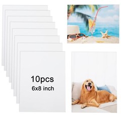 10 Pcs 6×8 Inch Aluminum Sublimation Blanks Metal Photo Blanks for Wedding