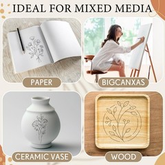30 Sheets Large Carbon Transfer Paper 18″x24″ for Tracing & Drawing – Art Suppli
