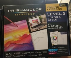 Prismacolor Technique LEVEL 2 Color & Style 27 PC SET +ONLINE LESSONS Nature New