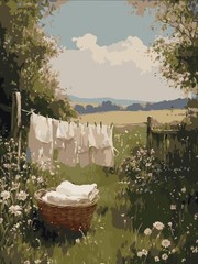 Paint By Numbers Kit For Adults Kids Countryside Scenery DIY Wall Art Decor