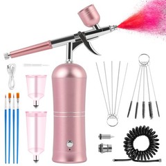 Kalolary Airbrush Kit with Compressor, Rechargeable Airbrush Compressor High .