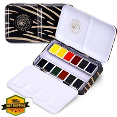 Paul Rubens Watercolor Paint Set 12 Colors