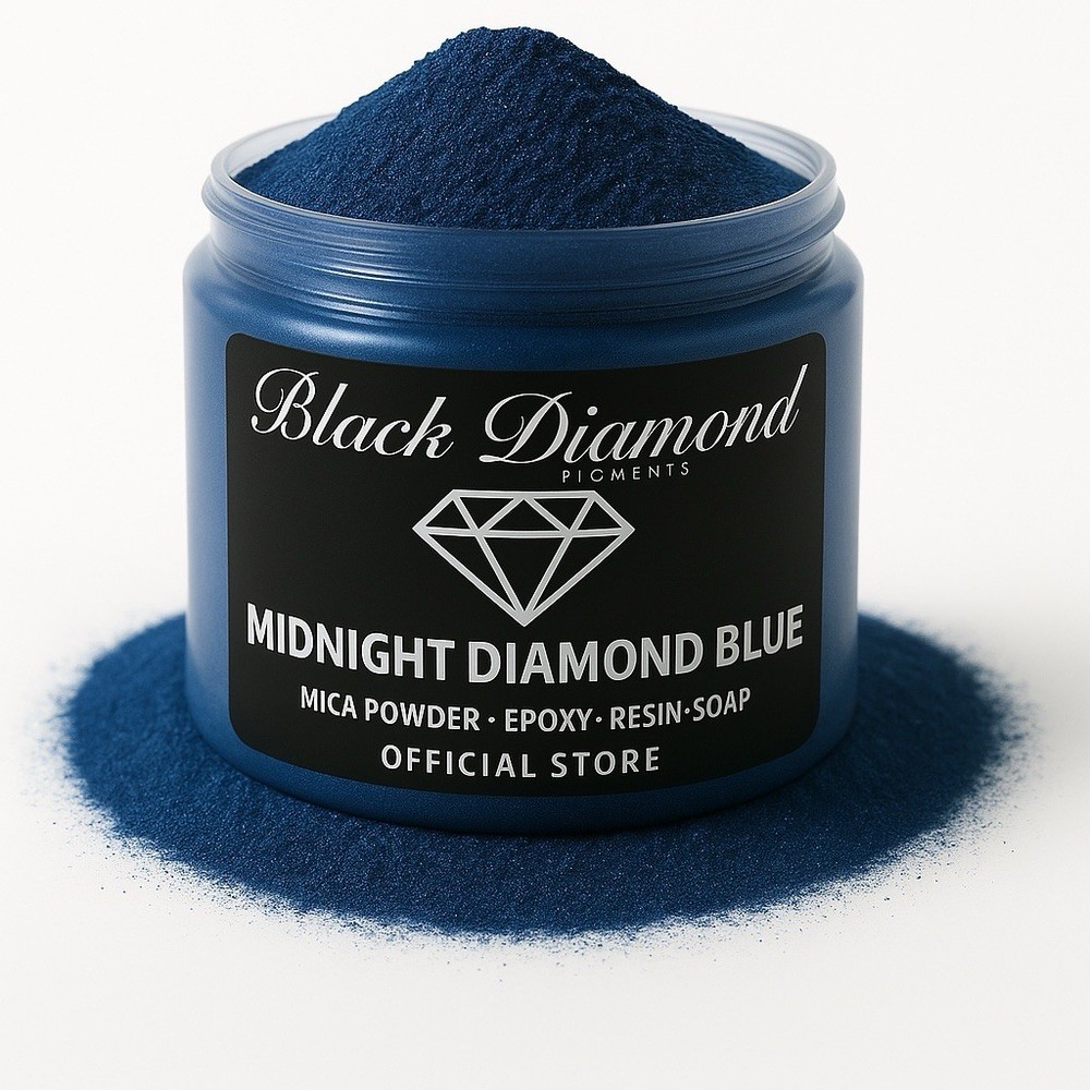 Black Diamond Pigments® |Midnight Diamond Blue is a premium professional pigment