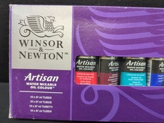 Winsor & Newton Artisan Water Mixable Oil Colours 10 x 37ml Assorted