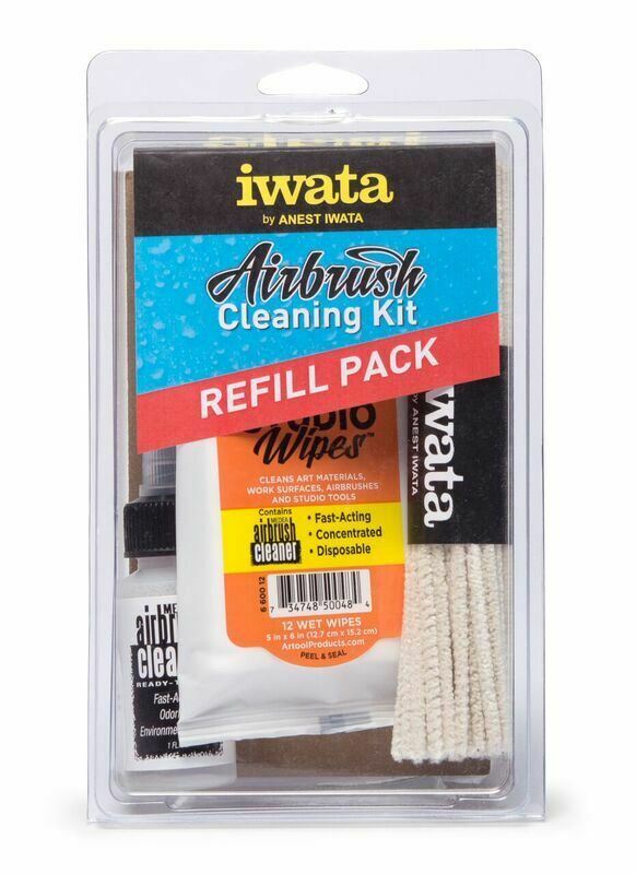 Iwata Airbrush Cleaning Kit Refill, Part CL150