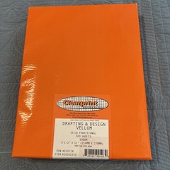 Clearprint Drafting & Design Vellum 16 LB 8.5 X 11 500 Sheets 1000H