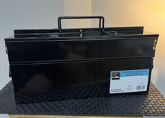 Artist Metal Box Storage Black – Spacious and Sturdy – Classy Appearance
