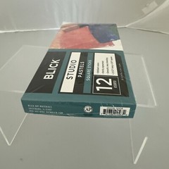 New! Blick Studio Pastels Square Sticks 12 Assorted