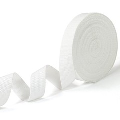 1 Inch x 10Yards White Cotton Webbing for Bag Handles & Crafts – Soft, Durabl…