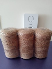 Jute Twine Heavy Duty 520 ft – 3 Ply Strong Soft Natural Fiber Brown Jute for…