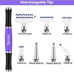 benote Ergonomic Diamond Art Painting Pen, Upgrade Dual Rubber Metal Screw In…