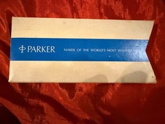 Parker 75 Sterling Silver Ciselé 14K Nib Unused Excellent Condition