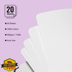 Paul Rubens Square Watercolor Journal 7.5 inch 1 Pack