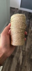 Jute Twine Heavy Duty 520 ft – 3 Ply Strong Soft Natural Fiber Brown Jute for…