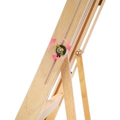 Wooden Adjustable Table Easel Beech Wood Construction Painting Art Draw Display