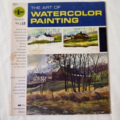 VTG Lot of 4 Grumbacher Library The Art of Drawing/Painting Trees Landscape Etc