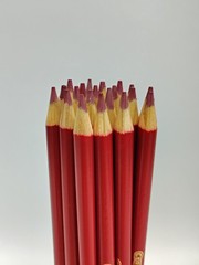 20x Mahogany Crayola Colored Pencils Bulk Lot Single Color Art Supplies