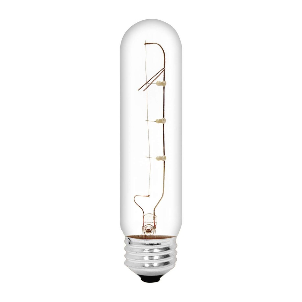 GE Lighting Incandescent Appliance Light Bulb, T10 Tubular Light Bulb, 25-Watt,