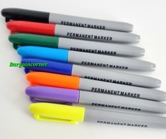 Permanent Markers (GM) Multi Colour Marker Surface Pen Art Bullet Tip Marker Pen