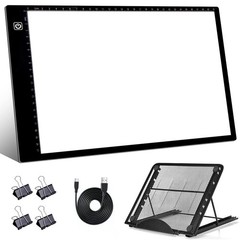 Diamond Painting Accessories A4 Light Pad, Upgraded Light Board High Brightne…