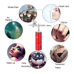 TM90-180W Wholesale Cordless Airbrush Small Single Dual Action Electric Beauty