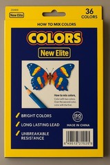 36 Colored High-Quality Soft Core Oil-based Pencil Set