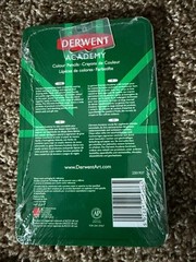 Derwent Academy Color (2301937): Color Pencil tin of 12 (Assorted Colors)