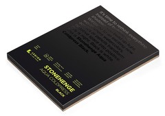Stonehenge Aqua Black Medium Weight Pad, 140lb, Coldpress, 5 x 7 Inches, 15 S…