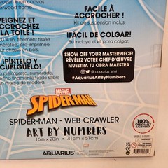 Spider-Man Web Crawler Art by Numbers 16 x 20 inches Spider-Man Themed *NEW*
