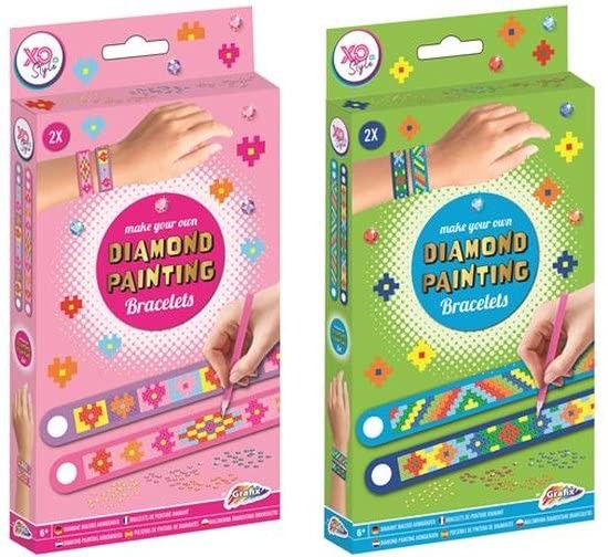 Grafix Diamond Painting armbandjes (1 stuk) assorti