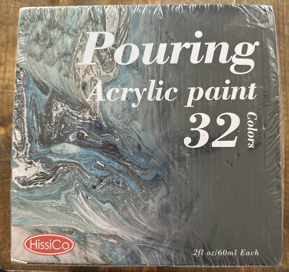 Acrylic Pouring Paint of 36 Bottles (2 oz/60ml) 32 Assorted Colors Set