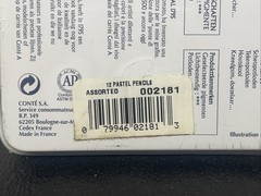 New Sealed Conte A Paris™ 12 Crayons Pastel Pastel Pencils 002181