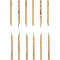 Prismacolor Colorless Blender Pencils, Adult Coloring, 12 Office Product