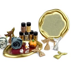 20ml Metallic Pearl Pigment Dye Gold Silver for UV Resin Epoxy Jewelry DIY