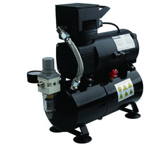Compresor Airbrush con Ventilador Potente para Tatuajes y Diseño Automotriz