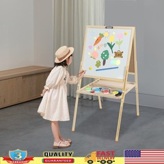 Wooden Art Easel Studio H-Frame Easel Holds Canvas Beechwood Artists Easel