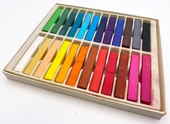 24 Koss Artists’ Soft Pastels *PLEASE READ DESCRIPTION!