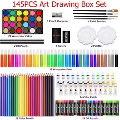 172PC Home Travel Sewing Kit Thread Threader Needle Tape Measure Scissor Thimble