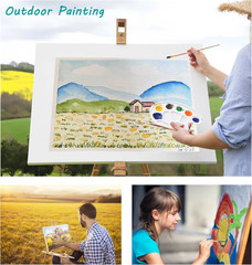 120 Sheets 100% Cotton Watercolor Paper 7 X 10, 140Lb/300Gsm Heavyweight Cold Pr