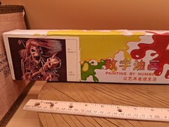 Iron Maiden Inspired Diy Paint by numbers Art
