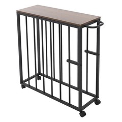 Black Painting Drying Rack Art Storage Rack Display Stand w/ 4 Universal Wheels