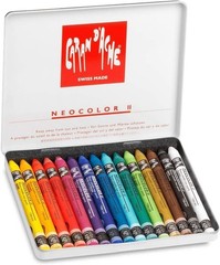 Caran d’Ache Creative Art Materials NeoColor II Water Soluble Wax Pastel Set
